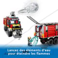 Miniatyrbild 4 av 6: LEGO® City 60374 brandbil, leksak med moderna drönare och minifigurer