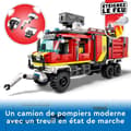Miniatyrbild 5 av 6: LEGO® City 60374 brandbil, leksak med moderna drönare och minifigurer