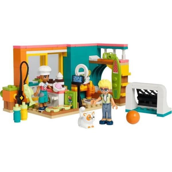 LEGO® Friends 41754 Leos rum, leksak på bageriet, med minidocka