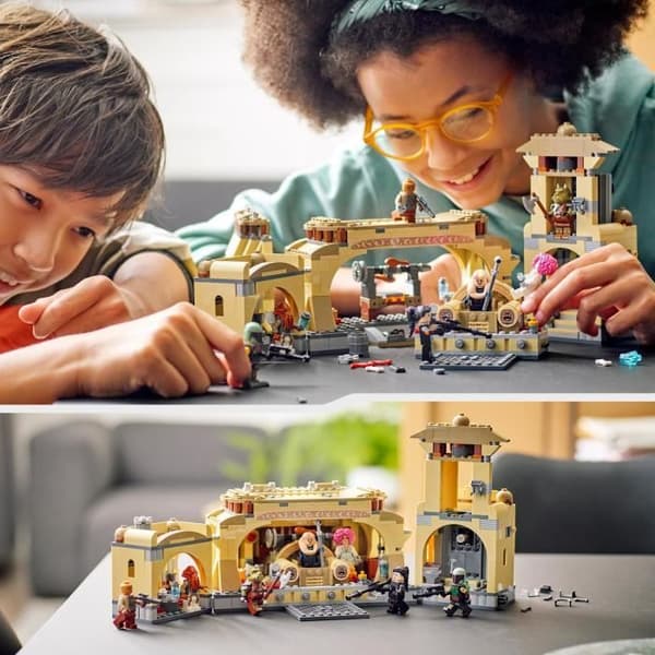 LEGO® 75326 Star Wars Boba Fetts tronrum, byggbar leksak för barn över 9 år, med Jabbas palats