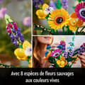 Miniatyrbild 4 av 6: LEGO® Icons 10313 Bukett med vilda blommor, konstgjorda växter med vallmo, för vuxna