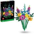 Miniatyrbild 1 av 6: LEGO® Icons 10313 Bukett med vilda blommor, konstgjorda växter med vallmo, för vuxna