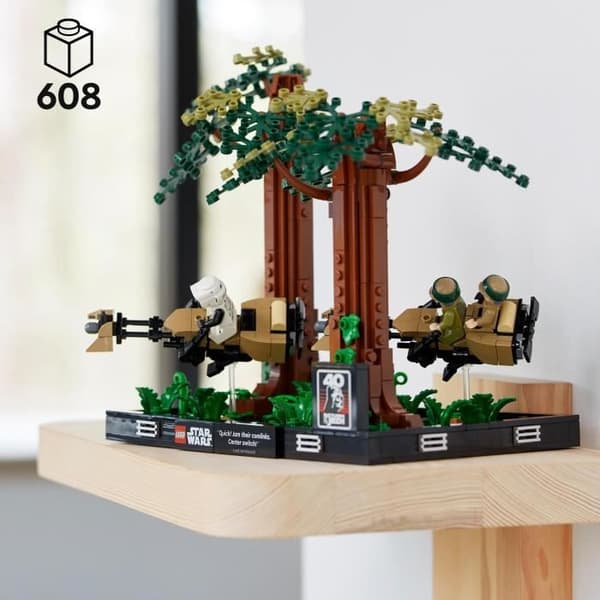 LEGO® Star Wars 75353 Endor Speeder Chase Diorama med Luke Skywalker