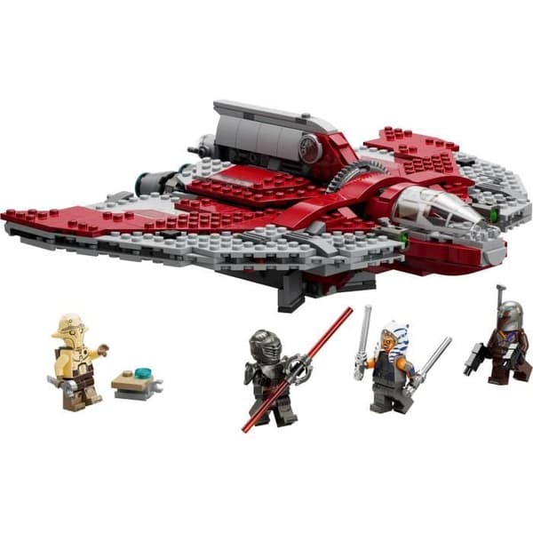 LEGO® Star Wars Ahsoka Tano's T-6 Shuttle 75362 - Stud Launcher Ship - 4 karaktärer