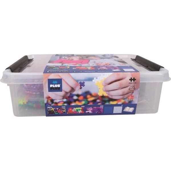 Discovery box MIX Mini bulk 2400 stycken - Plus Plus