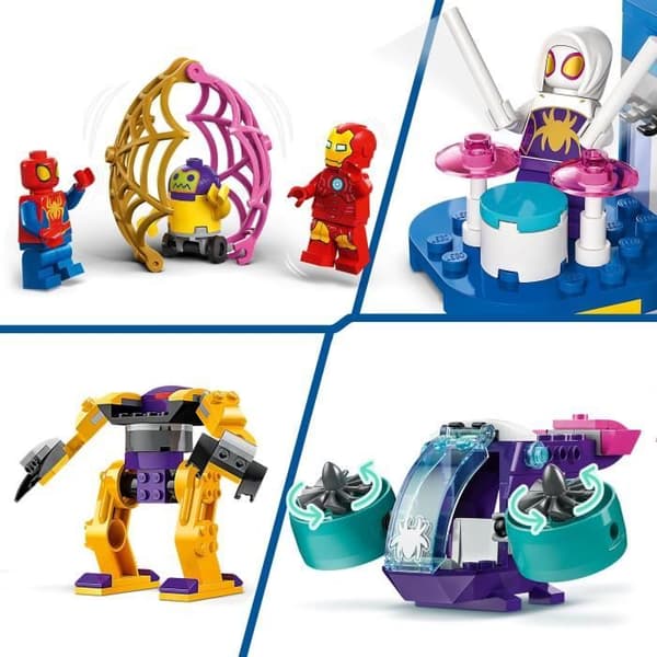 LEGO Marvel Spidey och hans fantastiska vänner 10794 Team Spidey's Web Shooter HQ