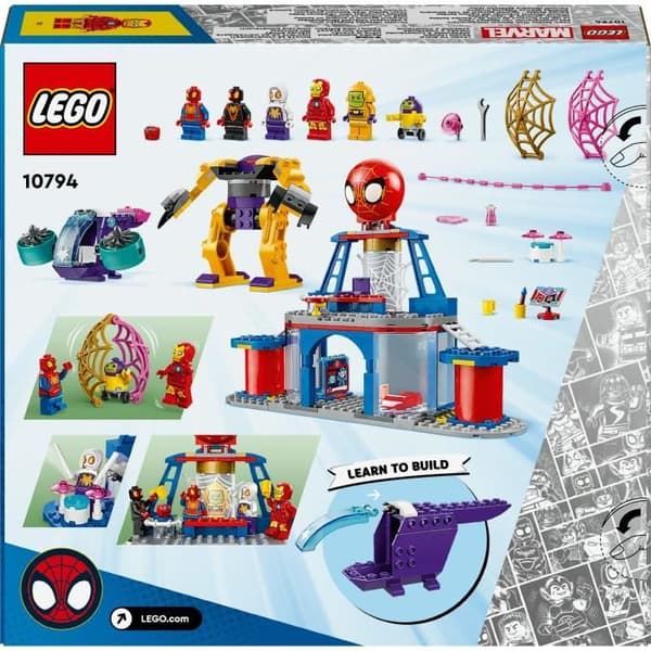 LEGO Marvel Spidey och hans fantastiska vänner 10794 Team Spidey's Web Shooter HQ