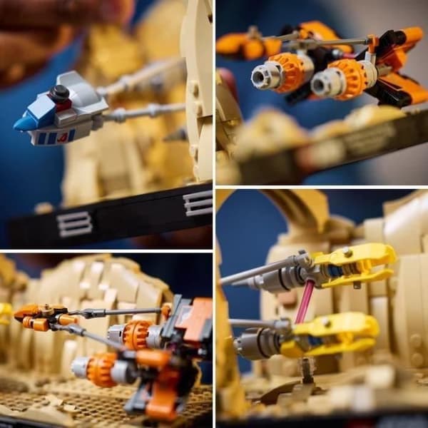 LEGO® Star Wars 75380 Mos Espa Podracer Race Diorama, rymdskepp