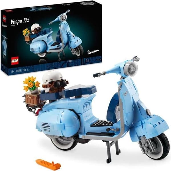 LEGO Icons 10298 Vespa 125, Vuxen skotersamling
