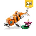 Miniatyrbild 3 av 6: LEGO 31129 Skapare 3-i-1 Hennes Majestät Tigerdjurets leksak och figur, förvandlas till en panda och fisk, barn från 9 år och uppåt