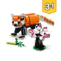 Miniatyrbild 4 av 6: LEGO 31129 Skapare 3-i-1 Hennes Majestät Tigerdjurets leksak och figur, förvandlas till en panda och fisk, barn från 9 år och uppåt