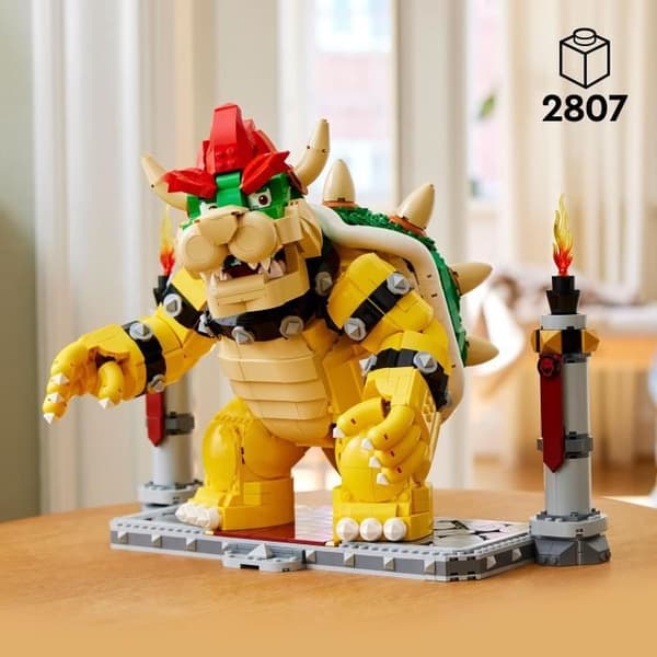 LEGO Super Mario - The Mighty Bowser - Samlarfigur - Byggsats - Present
