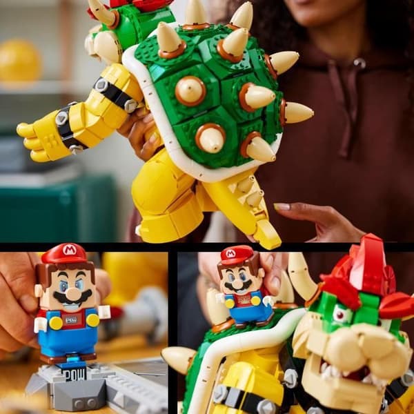 LEGO Super Mario - The Mighty Bowser - Samlarfigur - Byggsats - Present
