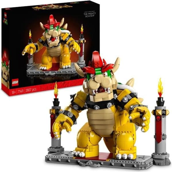 LEGO Super Mario - The Mighty Bowser - Samlarfigur - Byggsats - Present