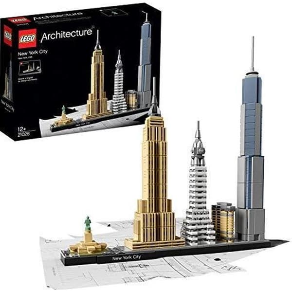 LEGO Architecture - New York - 21028 - Byggset 21028 - Frihetsgudinnan - 598 delar