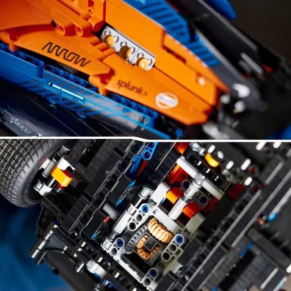 LEGO® 42141 Technic 2022 McLaren Formel 1 racerbil, F1 skalenlig modellbyggsats, modellsats för vuxna