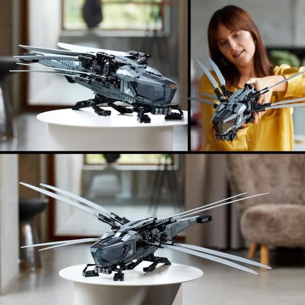 LEGO Icons Dune Atreides Royal Ornithopter, samlaruppsättning för vuxna, presentidé för kvinnor, män och filmälskare