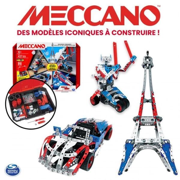 SPIN MASTER Meccano CONSTRUCTION COVER