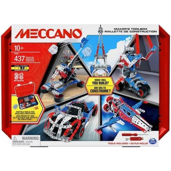 SPIN MASTER Meccano CONSTRUCTION COVER