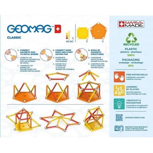Geomag EcoFriendly 42st Färg