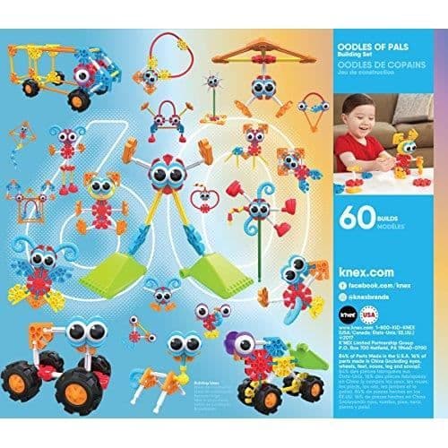K'nex byggspel - Kid K NEX - 116 stycken - från 3 år