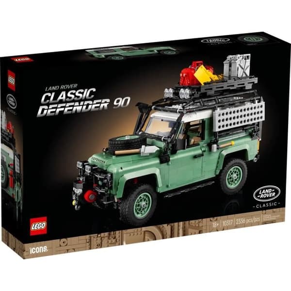 Byggset - Lego - Land Rover Classic Defender 90 - 2336 bitar - Grön - 18 år och uppåt
