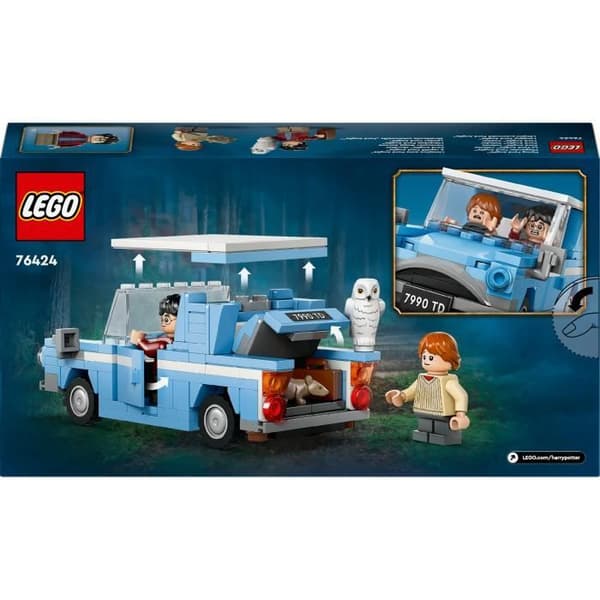 LEGO Harry Potter 76424 The Flying Ford Anglia, barnleksak, byggbar bil