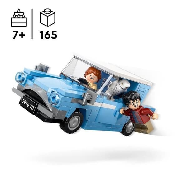 LEGO Harry Potter 76424 The Flying Ford Anglia, barnleksak, byggbar bil