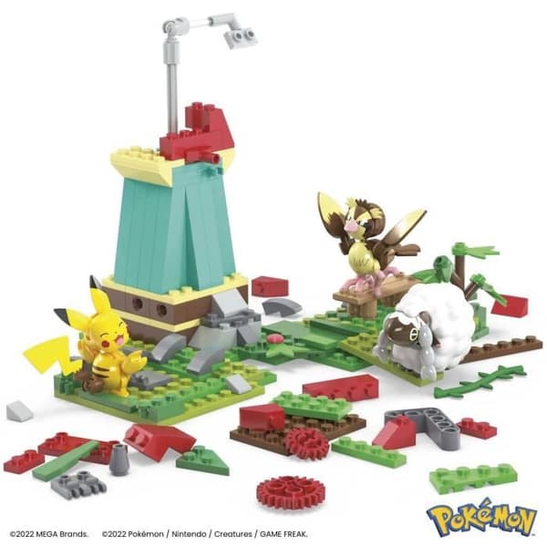 Mega Construx - Pokemon - Mühlen på landet - Byggsats - 6 år och uppåt