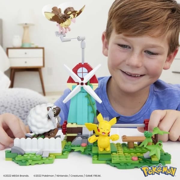 Mega Construx - Pokemon - Mühlen på landet - Byggsats - 6 år och uppåt