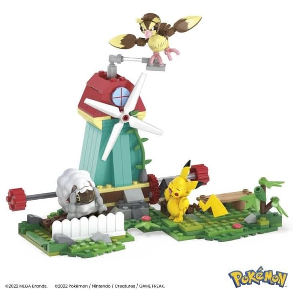 Mega Construx - Pokemon - Mühlen på landet - Byggsats - 6 år och uppåt