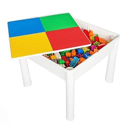PlayBuild 4-i-1 Lekbordsset för barn - Bords- och stolset för barn, för aktiviteter i i 131