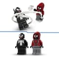 Miniatyrbild 4 av 6: LEGO® 76276 Marvel Venom vs. Miles Morales Robotrustning, byggleksak med minifigurer
