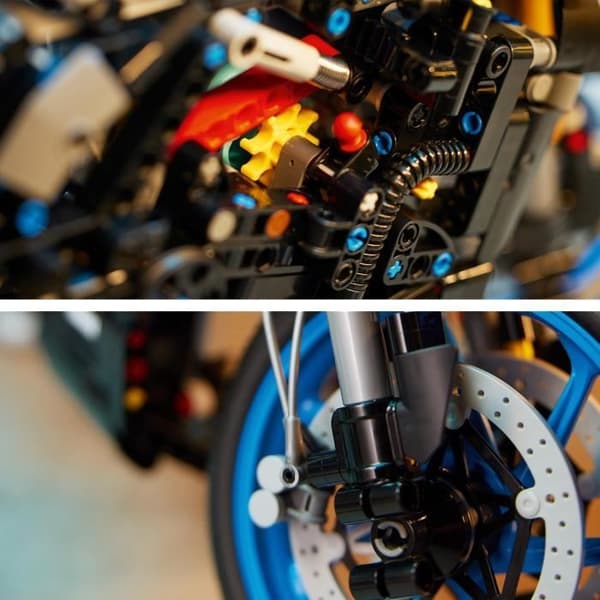 LEGO Technic 42159 Yamaha MT-10 SP, Motorcykelmodellsats för vuxna, Bikerpresent för män och kvinnor