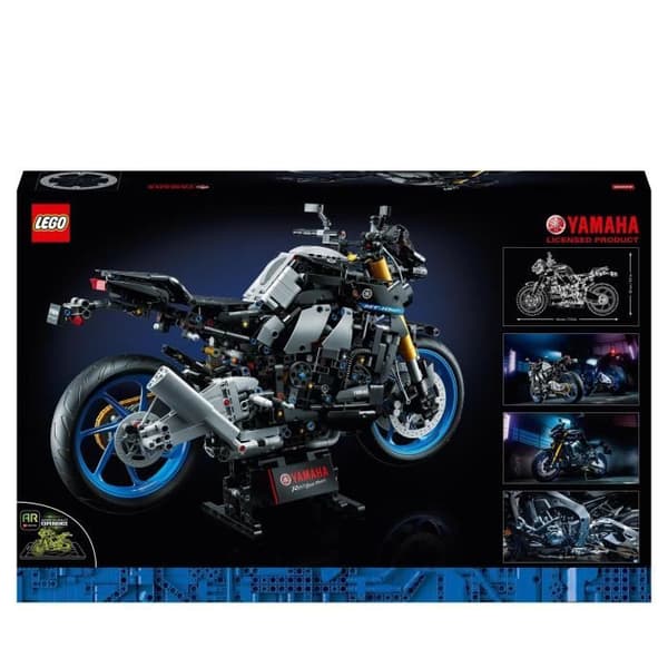 LEGO Technic 42159 Yamaha MT-10 SP, Motorcykelmodellsats för vuxna, Bikerpresent för män och kvinnor