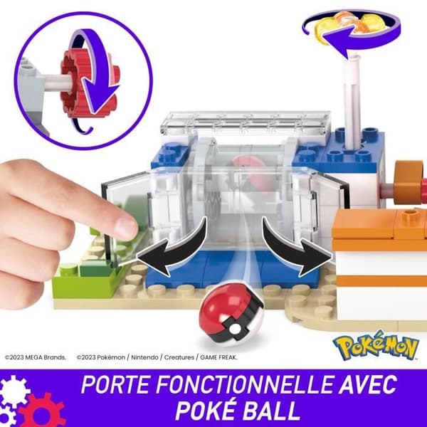 MEGA Pokémon Forest Pokémon Center Building Toy (648 st) HNT93