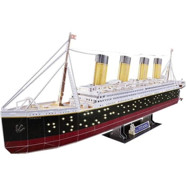 Pussel 3D - REVELL - RMS Titanic - LED Edition - Från 14 år - Båda könen