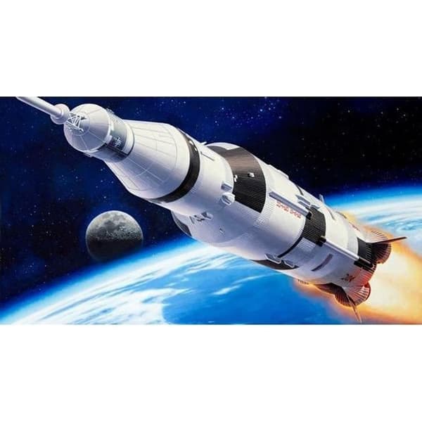 Apollo Saturn V modellsats - Revell - Skala 1/144 - 82 delar