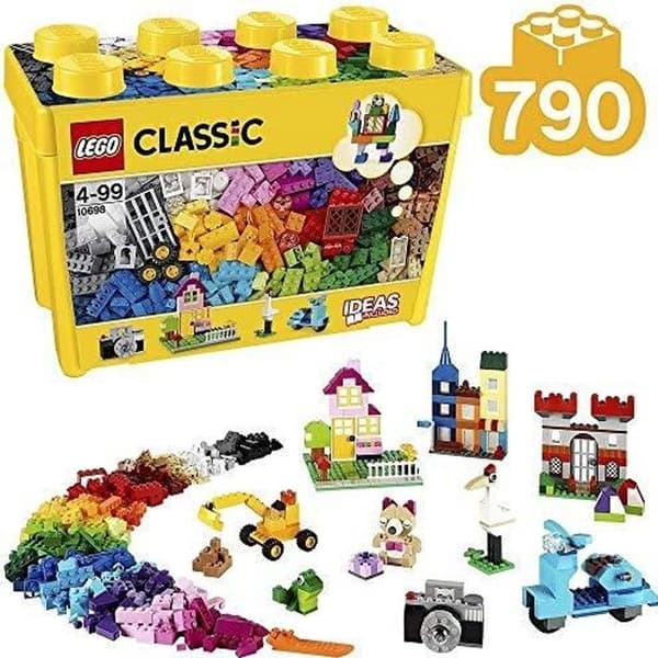 LEGO Classic Byggsats - Deluxe Creative Brick Box - 10698 - 33 olika färger