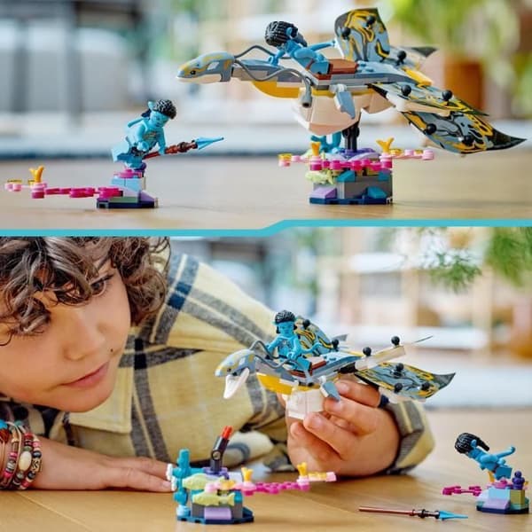 LEGO® Avatar 75575 Discovery of the Ilu, leksak, med minifigurer, The Way of the Water