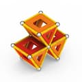 Miniatyrbild 4 av 4: Geomag byggspel - EcoFriendly 78 st Paneler - GARDENKRAFT - Blandat - Från 5 år