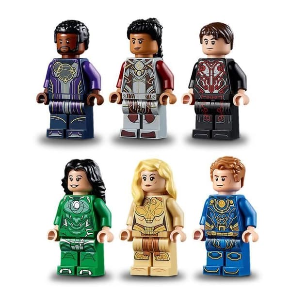 LEGO® 76156 Marvel The Rise of Domo rymdskepps superhjältebyggande leksak från filmen The Eternals