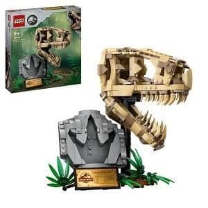 LEGO® 76964 Jurassic World Dinosauriefossiler: T. Rex skalle, Dino Toy, Inredning för barnrum