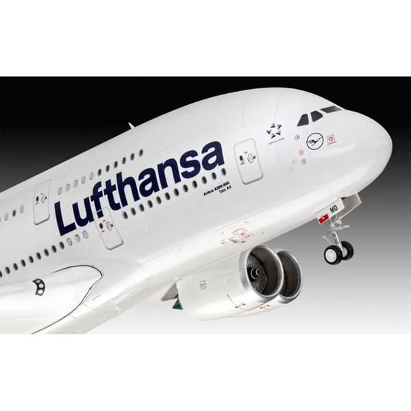 Maquette flygplan: Airbus A380-800 Lufthansa ny färgskala
