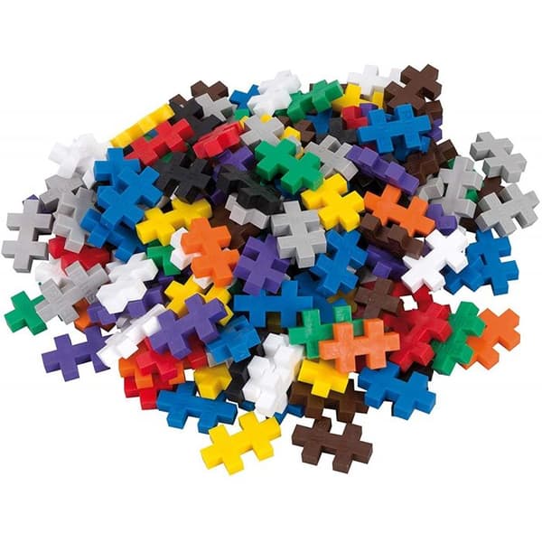 Kartong med 600 PLUS PLUS Mini Basic - PLUS PLUS - Mini Basic - Flerfärgad - Barn - Blandat