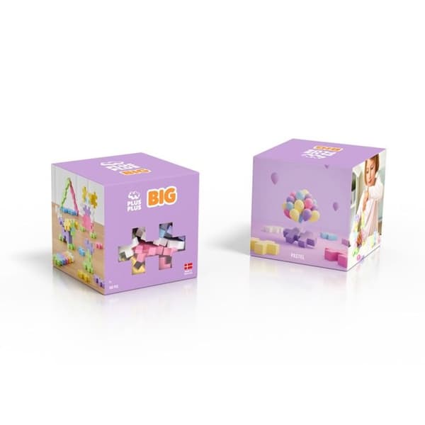 Box Midi BIG Pastell 100 stycken - Plus Plus