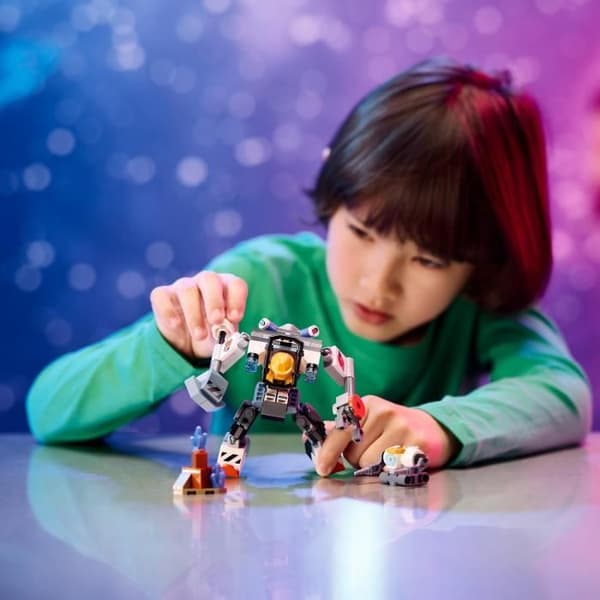 LEGO® 60428 City Space Construction Robot, Robotminifigurleksak med rymddräkt, Present för barn 6 år