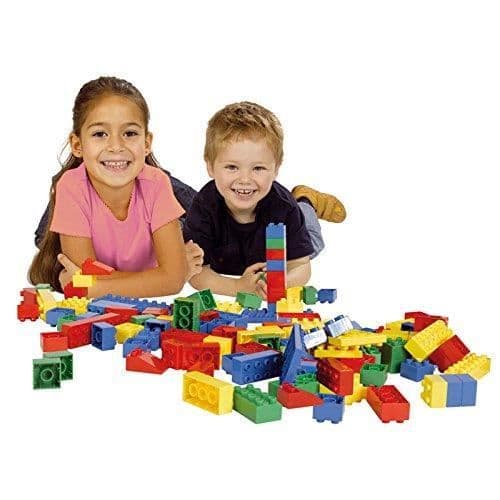 Byggspel - UNICO - 8502-0000 - 120 stycken - Blå - Blandat