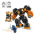 Miniatyrbild 2 av 6: LEGO® 71806 NINJAGO Coles elementarrobot från jorden, leksak med 2 karaktärer inklusive en Cole-minifigur, Ninjapresent