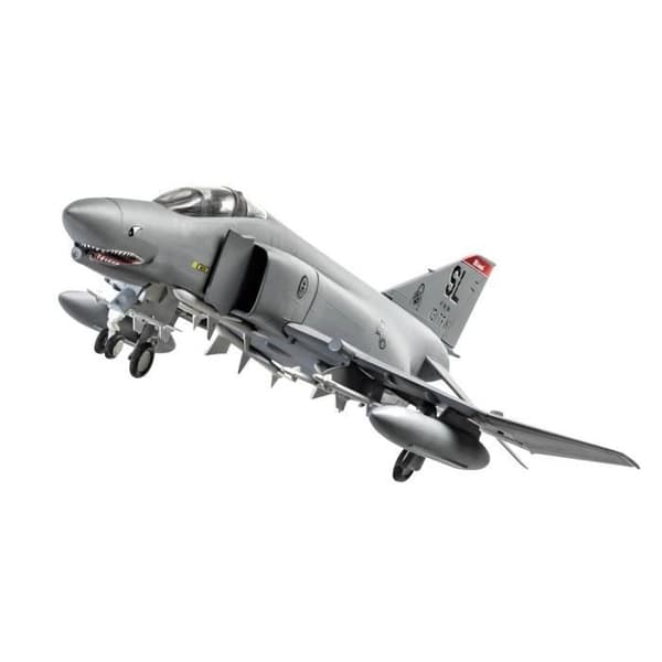 Militärflygplansmodell - REVELL - Modelluppsättning Easy-Click - F-4E Phantom - Unik färg